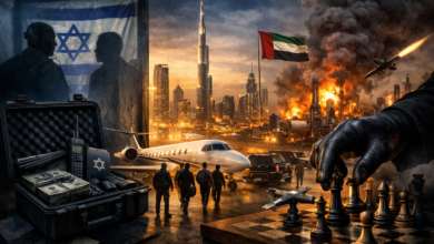 Shadow Corridor: Dark Box Reveals Alleged Mossad Transit Through the UAE and the Hidden Hand Behind the Aramco Strike