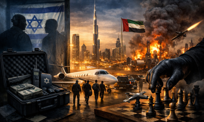 Shadow Corridor: Dark Box Reveals Alleged Mossad Transit Through the UAE and the Hidden Hand Behind the Aramco Strike
